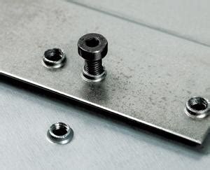 sheet metal extruded tapped holes|thread tapping machine.